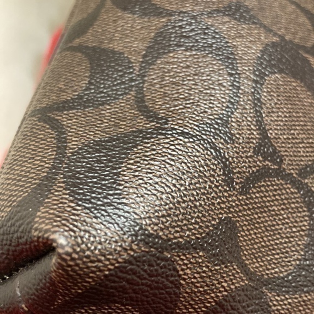Coach signature brown black crossbody bag - Picture 8 of 11